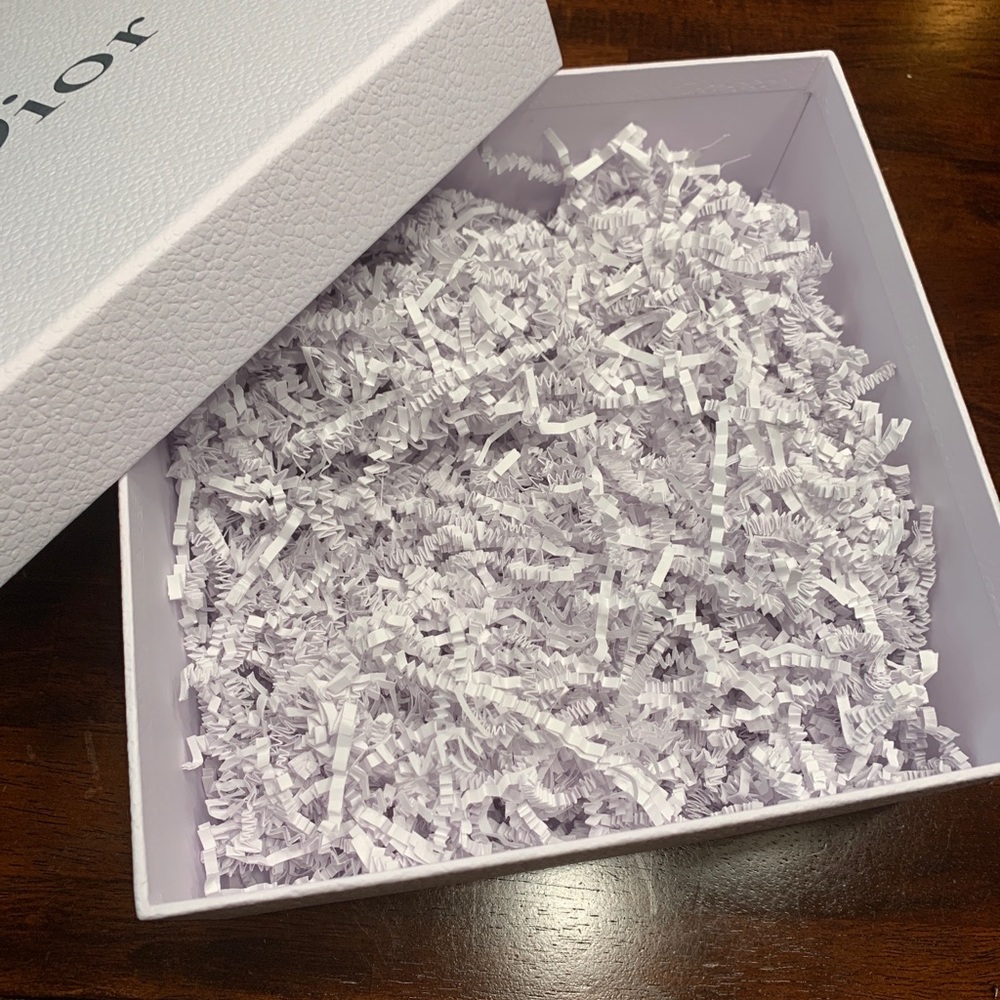 Dior Square Box White Grey Gifting Storage - Picture 5 of 7
